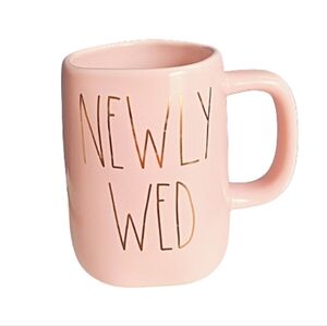 Rae Dunn by Magenta Newlyweds  Coffee Mug 18 oz Wedding Gift